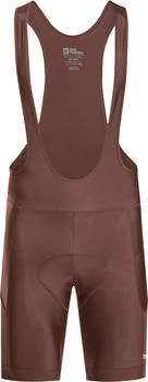 Jack Wolfskin Morobbia Bib Shorts M dark rust