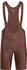 Jack Wolfskin Morobbia Bib Shorts M dark rust