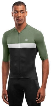 Siroko Sommer-Radtrikot M3 Grand Master schwarz olivgr&uuml;n