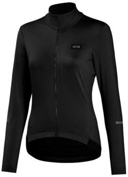 Gore Progress Thermo Damen Langarmtrikot schwarz