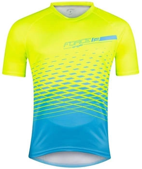 Force Radtrikot ANGLE blau gelb