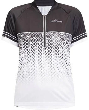 Nakamura Damen Fahrrad-Trikot Faith II white black night