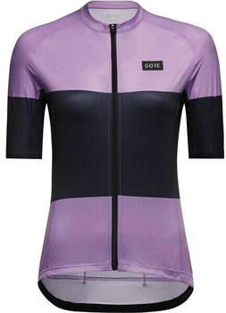 Gore Spirit Stripes Trikot scrub purple orbit blue
