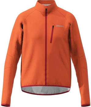 Zimtstern Boltz Packable Rain Jacke orange