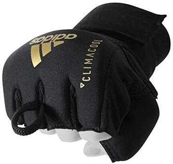 Adidas Quick Wrap Speed Handschuhe schwarz gold
