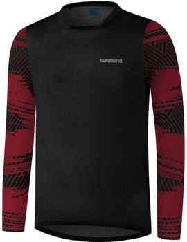 Shimano S Langarm-Trikot spicy red