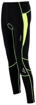 Airtracks Thermo Fahrradhose Lang Pro T schwarz neon