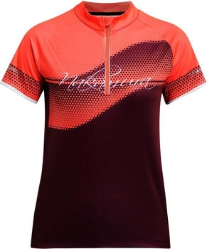 Nakamura Fahrrad-Trikot Fiona II violet-dunkel rot-hell