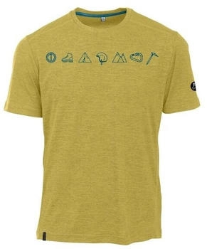Maul Sport Grinberg Fresh T-shirt print mocca