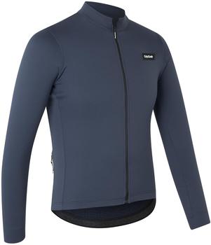 GripGrab Gravelin Merinotech Thermal Langarmtrikot navy blau