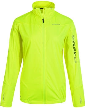 Endurance Sportjacke 'Ziva' neongelb schwarz
