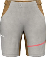 Salewa Fahrradshorts "Vento Hemp/Durastretch" in Grau/ Hellbraun, Gr&ouml;&szlig;e 34,