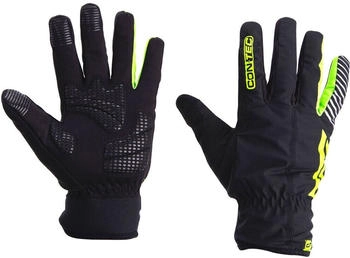 CON-TEC Winterhandschuh Dense Waterproof S schwarz neogrün