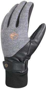 Chiba All Natural X-Warm Fahrrad Winterhandschuhe lang grau