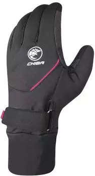 Chiba Rain Pro Fahrradhandschuhe schwarz pink