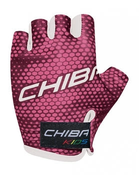 Chiba Fahrradhandschuhe kurz rosa