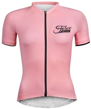 Force Radtrikot CHARM LADY Kurzjacke helles lachs