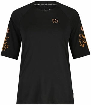 Maloja HolunderM Cycle Shirt Damen-Funktionsshirt schwarz