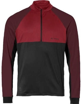 VAUDE Me Qimsa Halfzip LS Shirt carmine