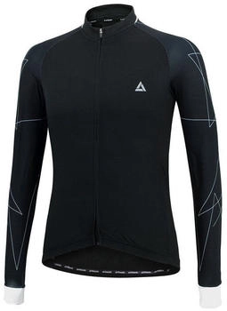 Airtracks Fahrradtrikot Langarm Pro Line schwarz