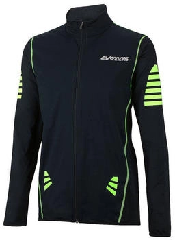 Airtracks Fahrradtrikot Langarm Pro schwarz neon