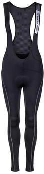 Force Fahrradhose Trägerhose REFLEX LINE LADY Pad schwarz