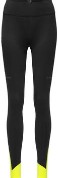 Gore Concurve Thermo Tights lang black neon