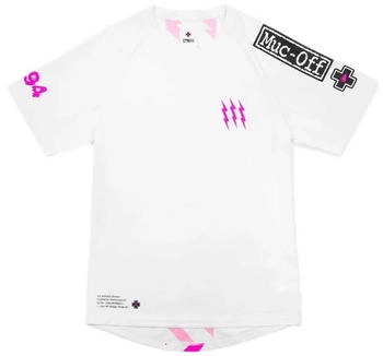 Muc-Off Short Sleeve Riders Jersey weiß rosa