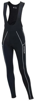 Airtracks Thermo Fahrradhose Träger Lang Pro schwarz silber