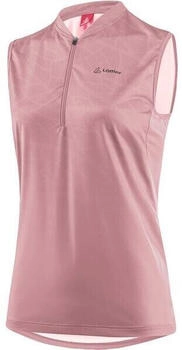 L&ouml;ffler Trikot BIKE SLEEVELESS SHIRT HZ CUT dusty rose