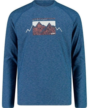 CMP Jersey T-Shirt L S blau meliert