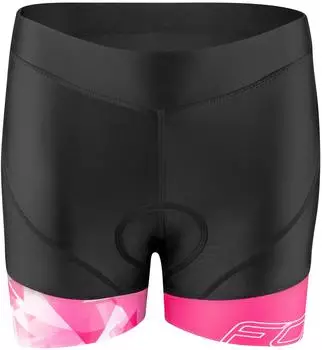 Force Fahrradhose shorts MINI LADY pink schwarz