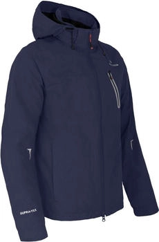 Bergson MOORE Rad-Regenjacke peacoat blau