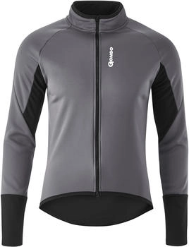 Gonso Road Jacket Softshell mercury grau schwarz M20137