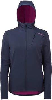 Altura Cave Softshell Thermo-Radsport-Kapuzenpullover marineblau pink