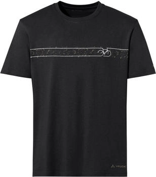 VAUDE Cyclist T-Shirt V schwarz