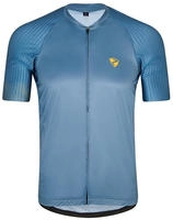Ziener 249205, Ziener Nearo S/S Herren Bikeshirt-Blau-56, Kostenlose R&uuml;cksendung: 60