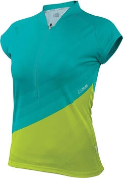 IXS Jersey Kurzarm Colura Trail petrol lime