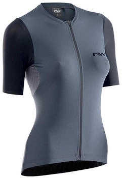 Northwave Extreme Woman Trikot kurzarm dunkelgrau schwarz