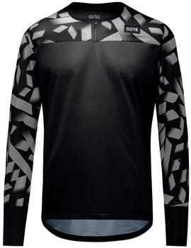 Gore TrailKPR Daily Langarm Trikot black lab grey