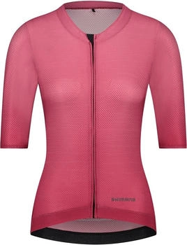 Shimano Piuma Kurzarm-Trikot magenta schwarz