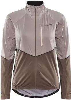 Craft ADV Endur Hydro Regenjacke Damen 230244 clay/dk. clay