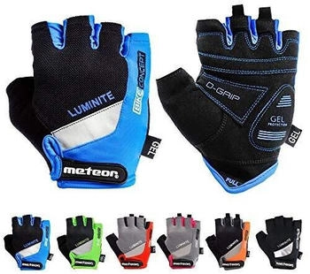 Meteor Radhandschuhe MTB blau schwarz