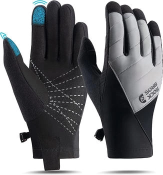 Rockbros Fahrradhandschuhe Touchscreen warm thermo