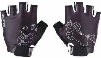 CON-TEC Kinderhandschuh Unicorn S schwarz weiß