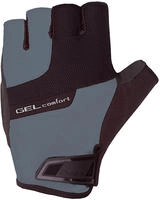 CHIBA Gel Comfort - Radhandschuhe XL dunkelgrau mit Poron-Gelpolsterung