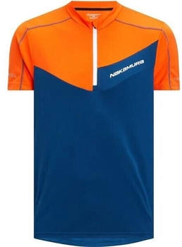 Nakamura Shirt Nacero M blau-petrol orange
