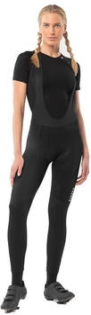 Siroko Radsport lange Fahrradträgerhose Mont Cenis schwarz