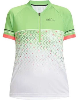 Nakamura Damen Shirt Da -Fahrrad-Trikot Faith II weiß grün-lime