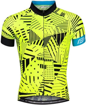 Force Radtrikot Jersey SHARD kurzarm gelb